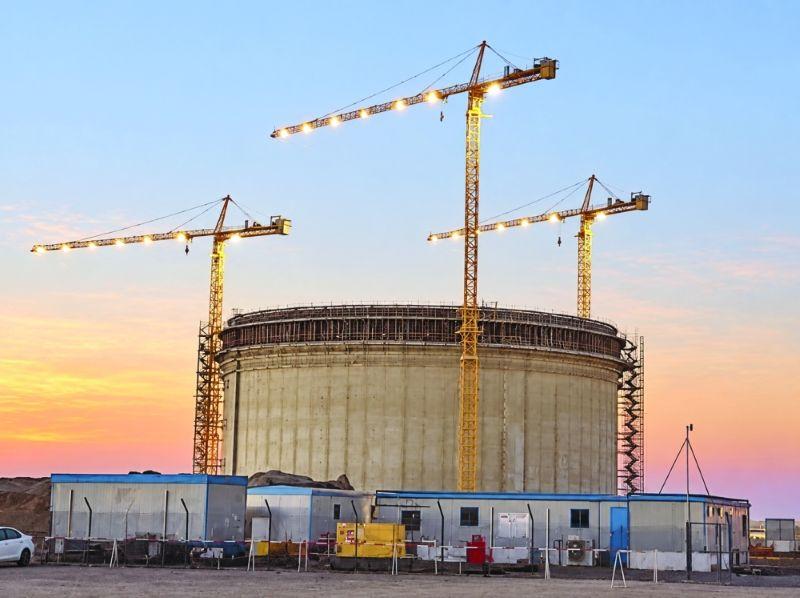 Marsa LNG Storage Tank Nears Completion