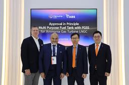ABS Approves Hanwha Ocean’s Dual-Fuel LNG-Ammonia System