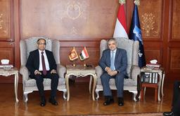 قناة السويس تبحث مع سريلانكا تعزيز التعاون في الصناعة البحرية واللوجستيات