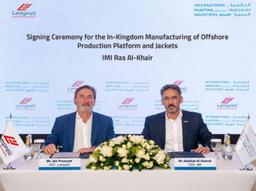 Lamprell, IMI Sign Deal to Fabricate Offshore Structures