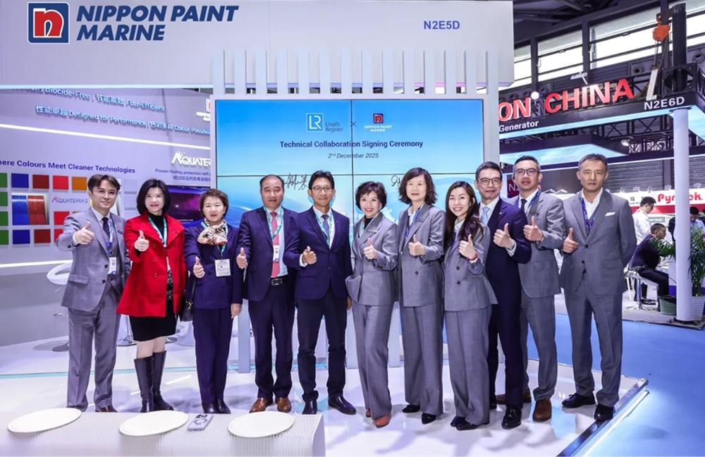 Nippon Paint Marine and Lloyd’s Register sign technical collaboration to assess hull coating performance