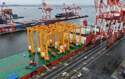 ATI and DP World Commission Six Hybrid Cranes at Manila Port