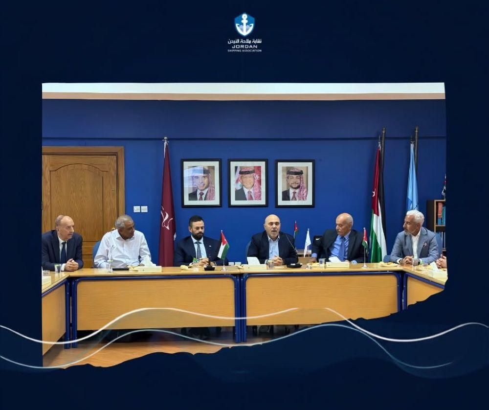 نقابة ملاحة الأردن وميناء حاويات العقبة يبحثان تعزيز التعاون
