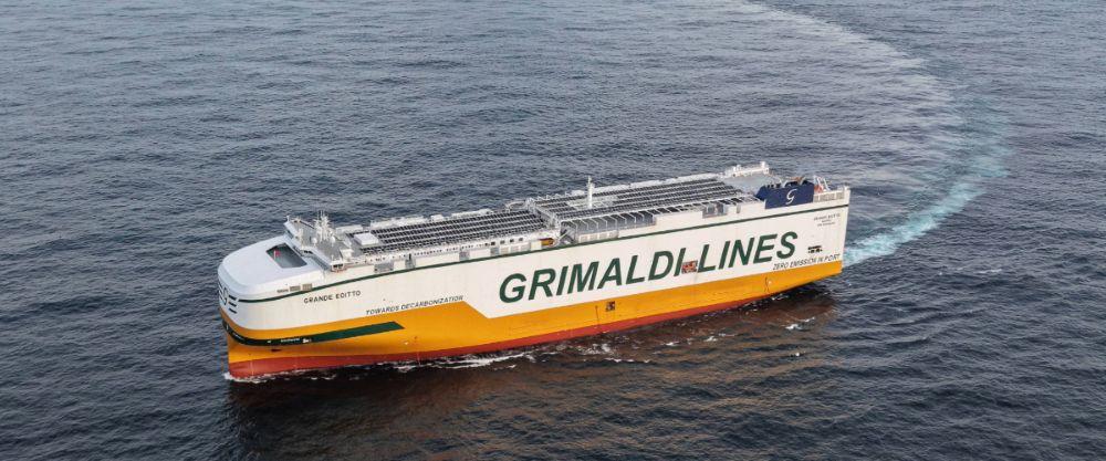 New Car Carrier Grande Egitto Delivered to Grimaldi