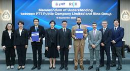 RINA Signs MoUs With PTT For Energy Transition And Maritime Innovation