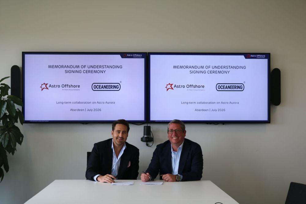 Astro Offshore and Oceaneering International Sign Strategic MOU to Expand Subsea Capabilities