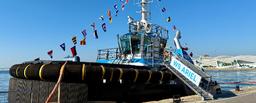 Wilson Sons Baptises New High-Powered Tugboat WS Ariel
