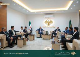 وفد بلجيكي يتفقد مشاريع تطوير مرفأ طرطوس