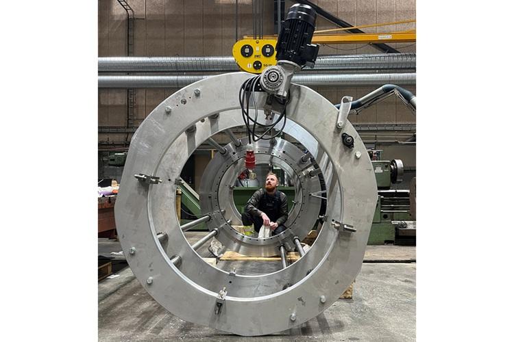 MarineShaft Expands Mobile Lathe Capacity to Ø1100 mm